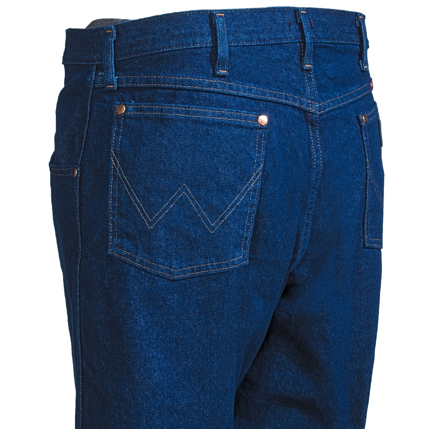 Wrangler Jeans: Men's Cowboy Cut 31MWZ PW Prewashed Indigo Relaxed Fit Jeans 5 Wrangler Jeans: Men's Cowboy Cut 31MWZ PW Prewashed Indigo Relaxed Fit Jeans - Image 3
