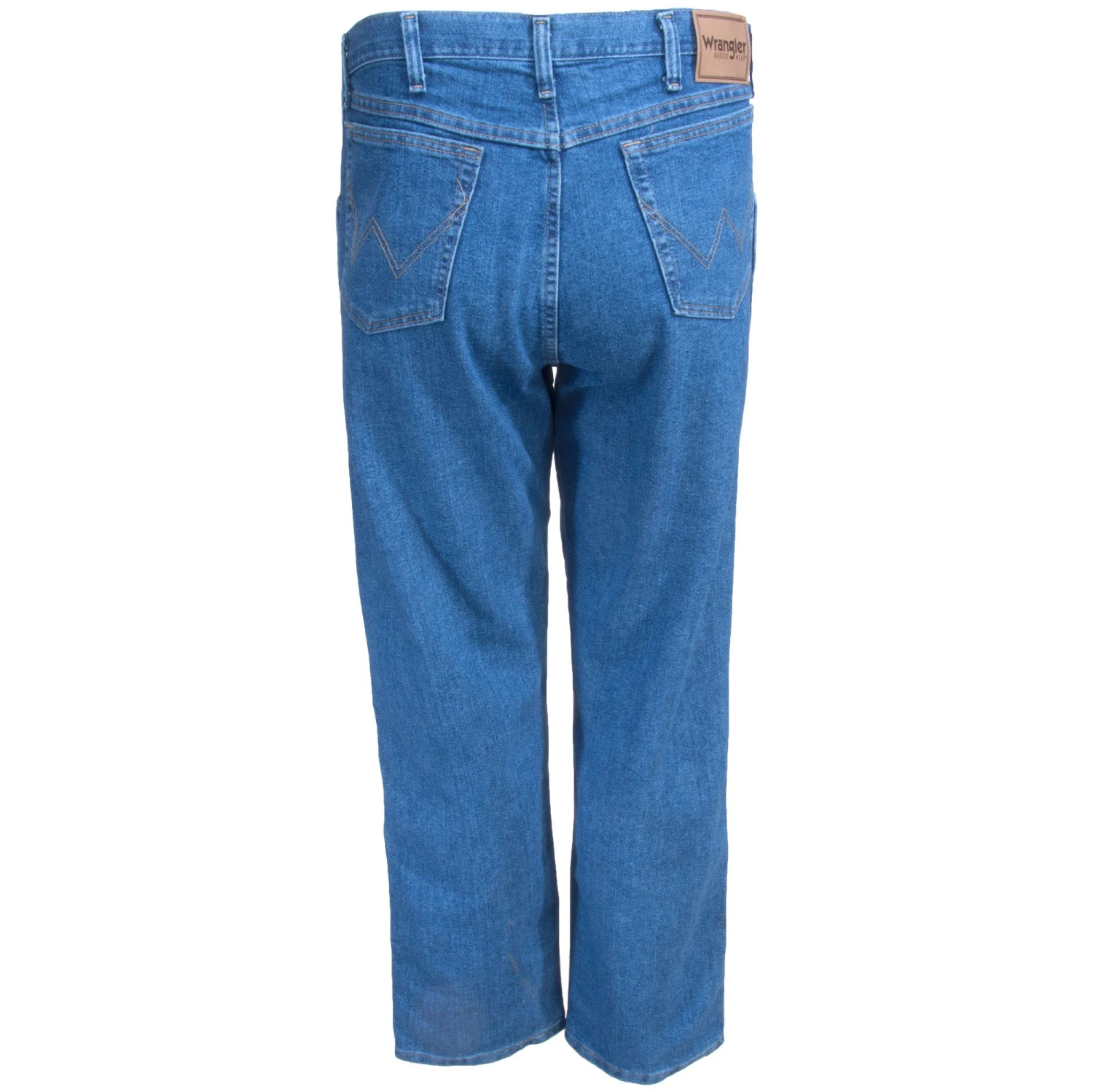 Wrangler Jeans: Men's Stonewashed 35005 SW Rugged Wear Relaxed Fit Stretch Jeans 6 Wrangler Jeans: Men's Stonewashed 35005 SW Rugged Wear Relaxed Fit Stretch Jeans - Image 4