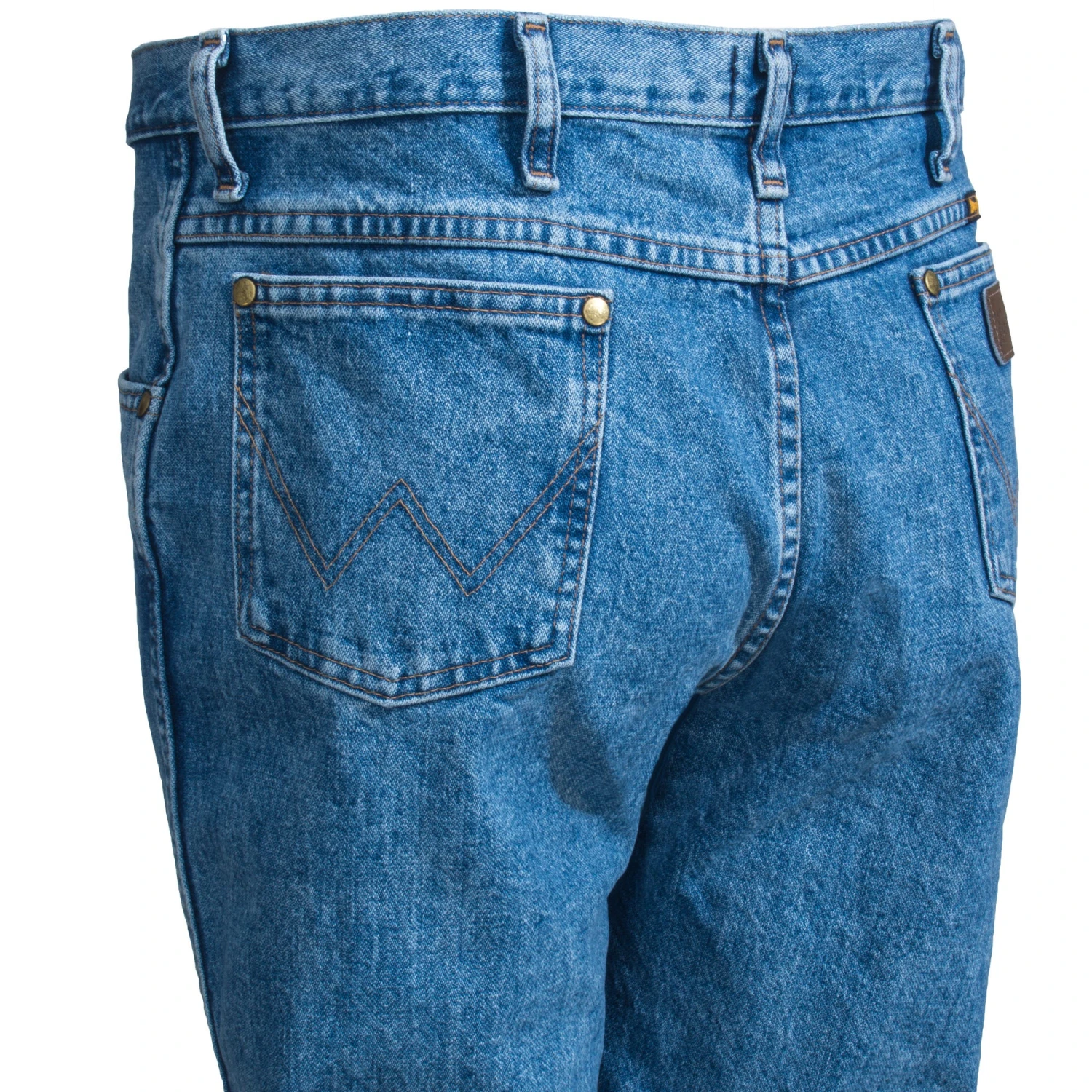 Wrangler Jeans: Men's Cowboy Cut 36MWZ SW Slim Fit Stonewashed Jeans 5 Wrangler Jeans: Men's Cowboy Cut 36MWZ SW Slim Fit Stonewashed Jeans - Image 3