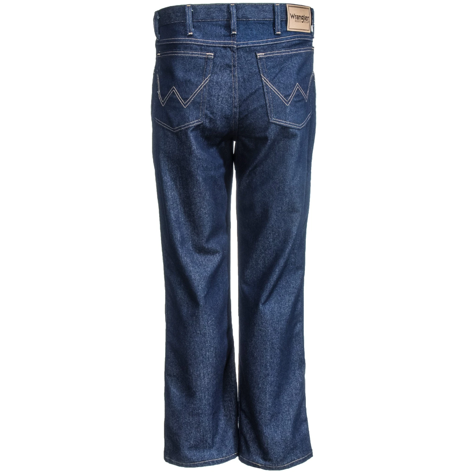 Wrangler Jeans: Men’s Blue Denim 39055 PS Rugged Wear Regular Fit Stretch Jeans 6 Wrangler Jeans: Men’s Blue Denim 39055 PS Rugged Wear Regular Fit Stretch Jeans - Image 4