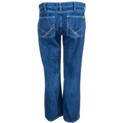 Wrangler 20X Jeans: Men's Flame Resistant Midstone FR42MWM Vintage Boot Cut Jeans -Work Clothes Store wrangler fr42mwm 4