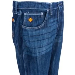 Wrangler 20X Jeans: Men's Rinse Wash Flame Resistant FR42MWR Vintage Bootcut Jeans -Work Clothes Store wrangler fr42mwr 2